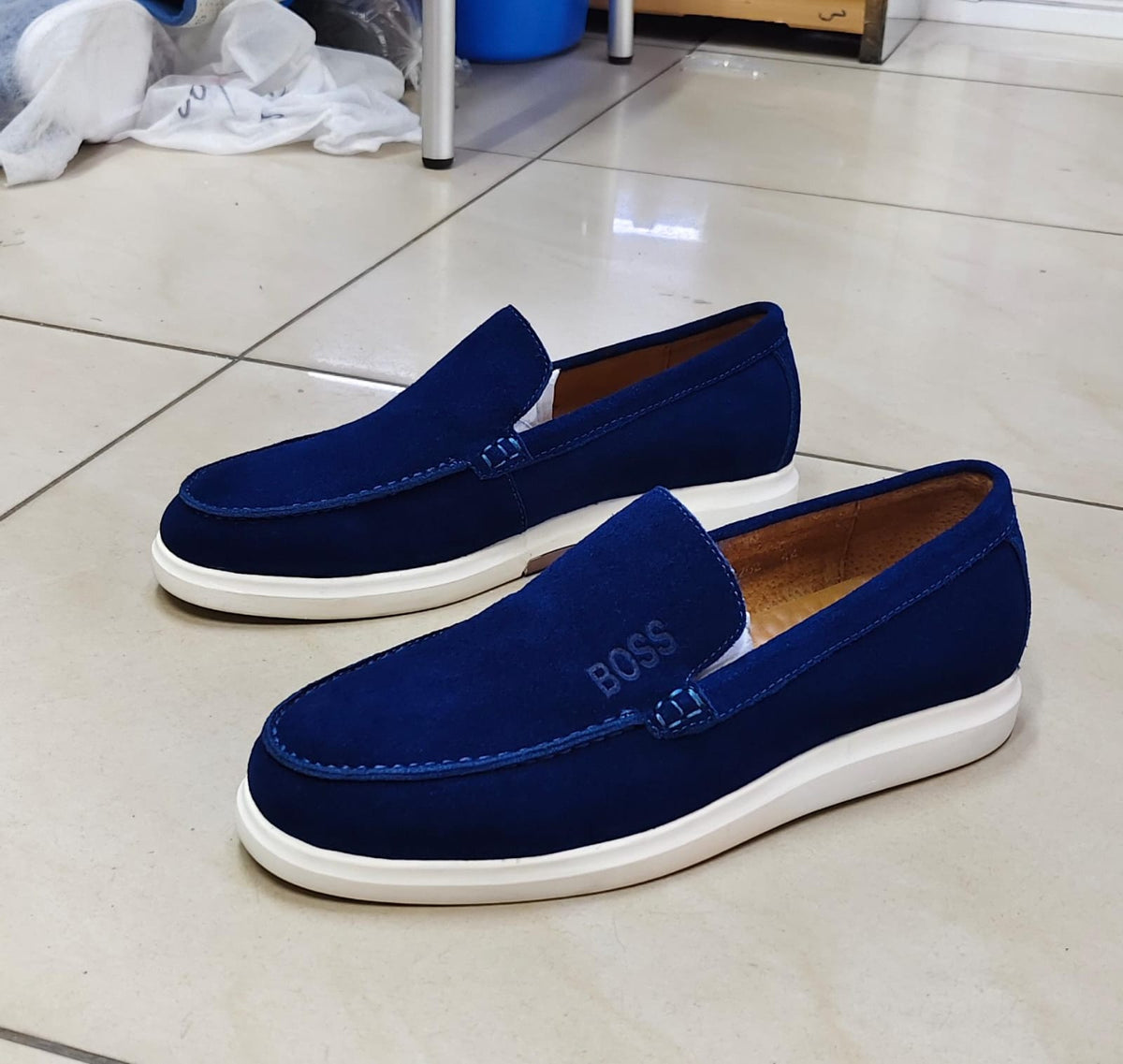 Premium Leather BOSS Moccassin