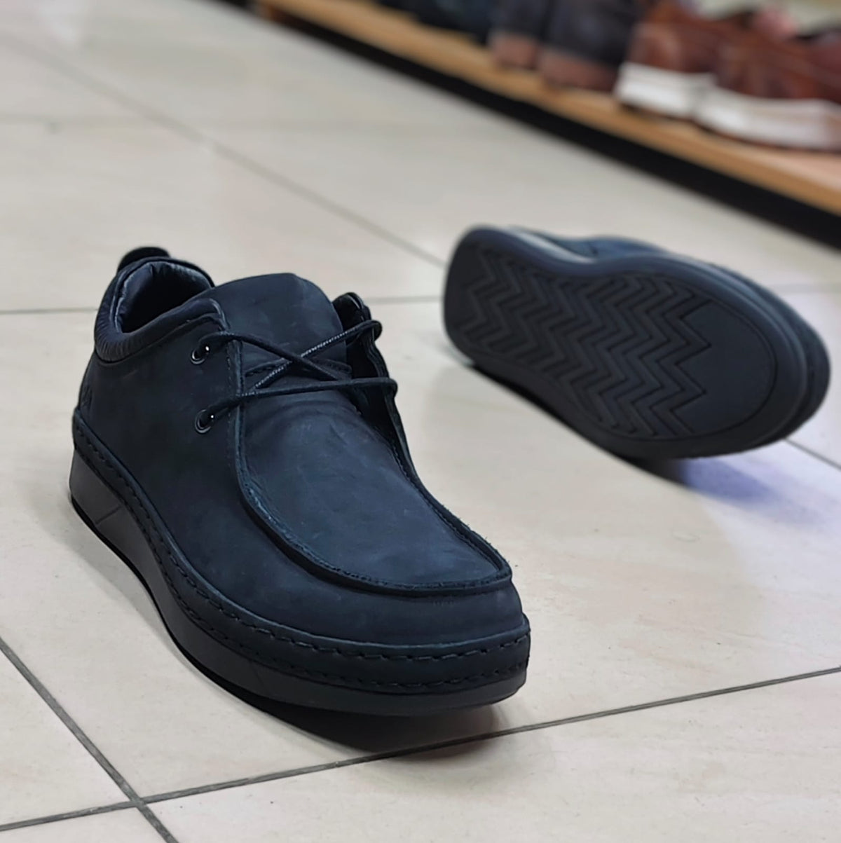 Pure Leather CAT Moc~toe