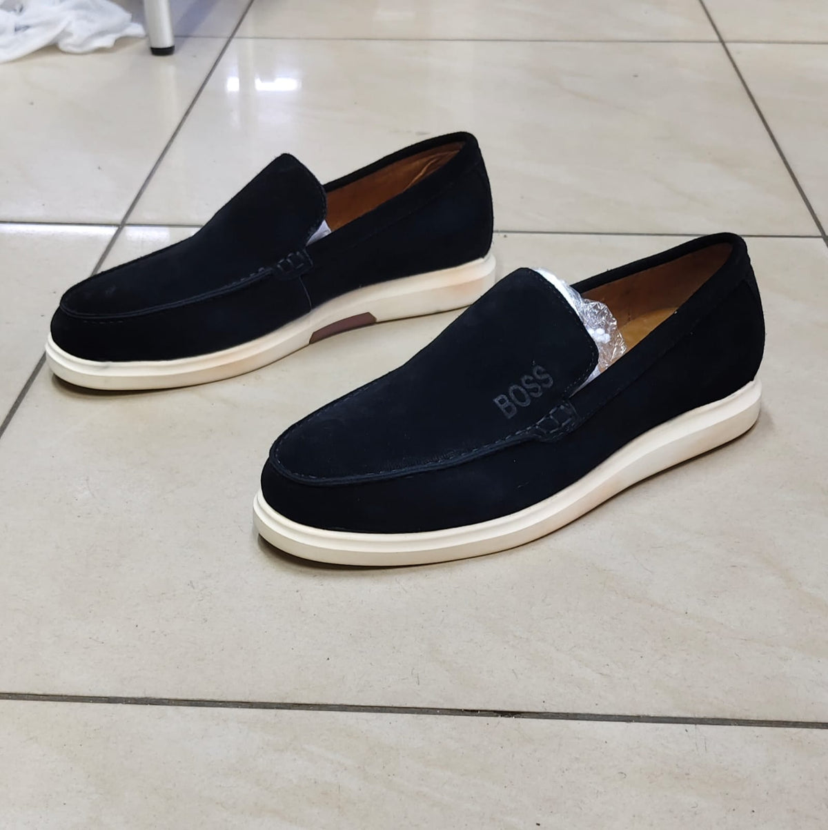 Premium Leather BOSS Moccassin
