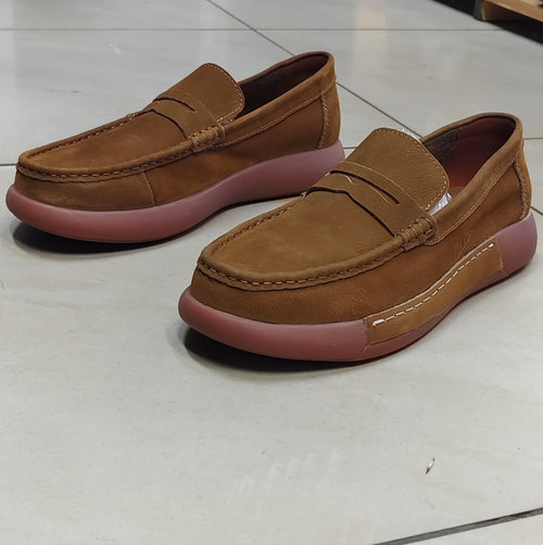 Premium Leather Clarks Penny Loafers