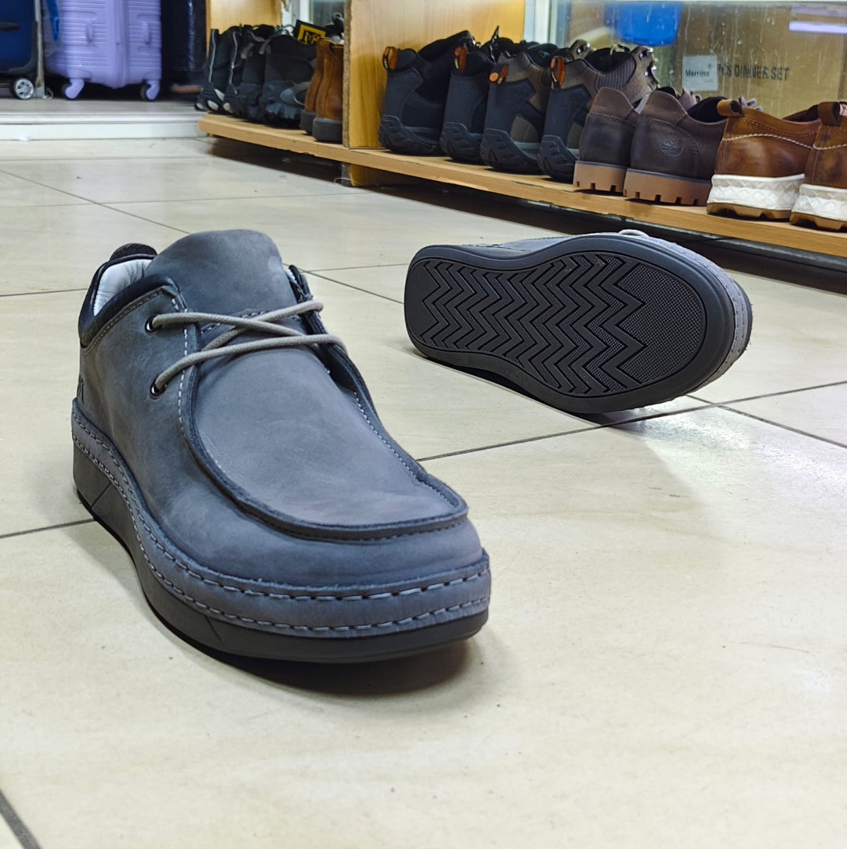 Pure Leather CAT Moc~toe